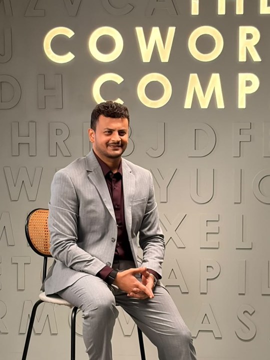Shahu Kaware, founder of The Coworking Company
